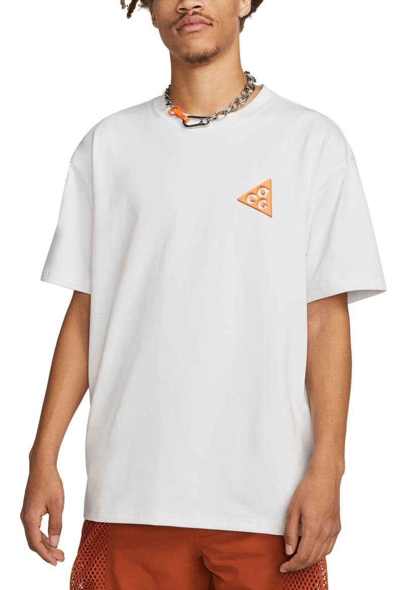 Dri-FIT ACG Oversize Vortex Graphic T-Shirt, Main, color, SUMMIT WHITE