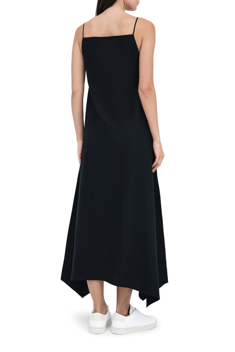 Pelham Cotton Poplin Dress, Alternate, color, BLACK
