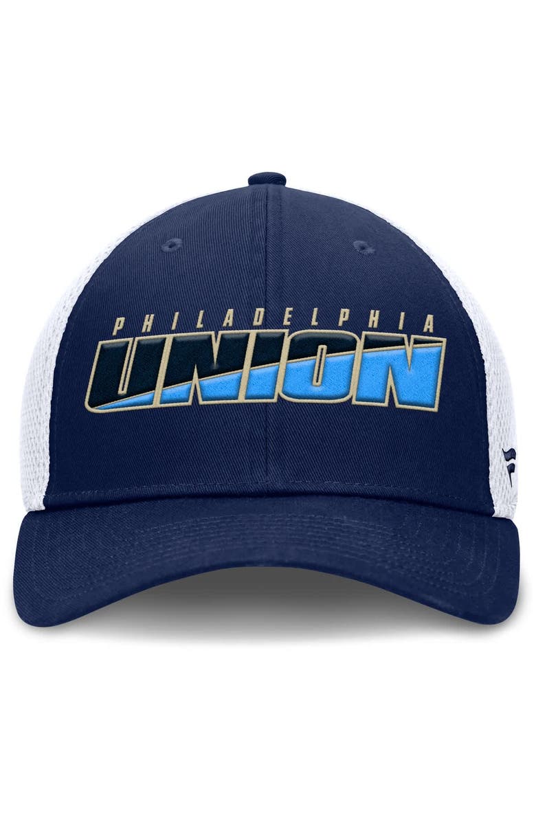 FANATICS Men's Fanatics Navy Philadelphia Union Rocket Flex Hat, Alternate, color, Navy