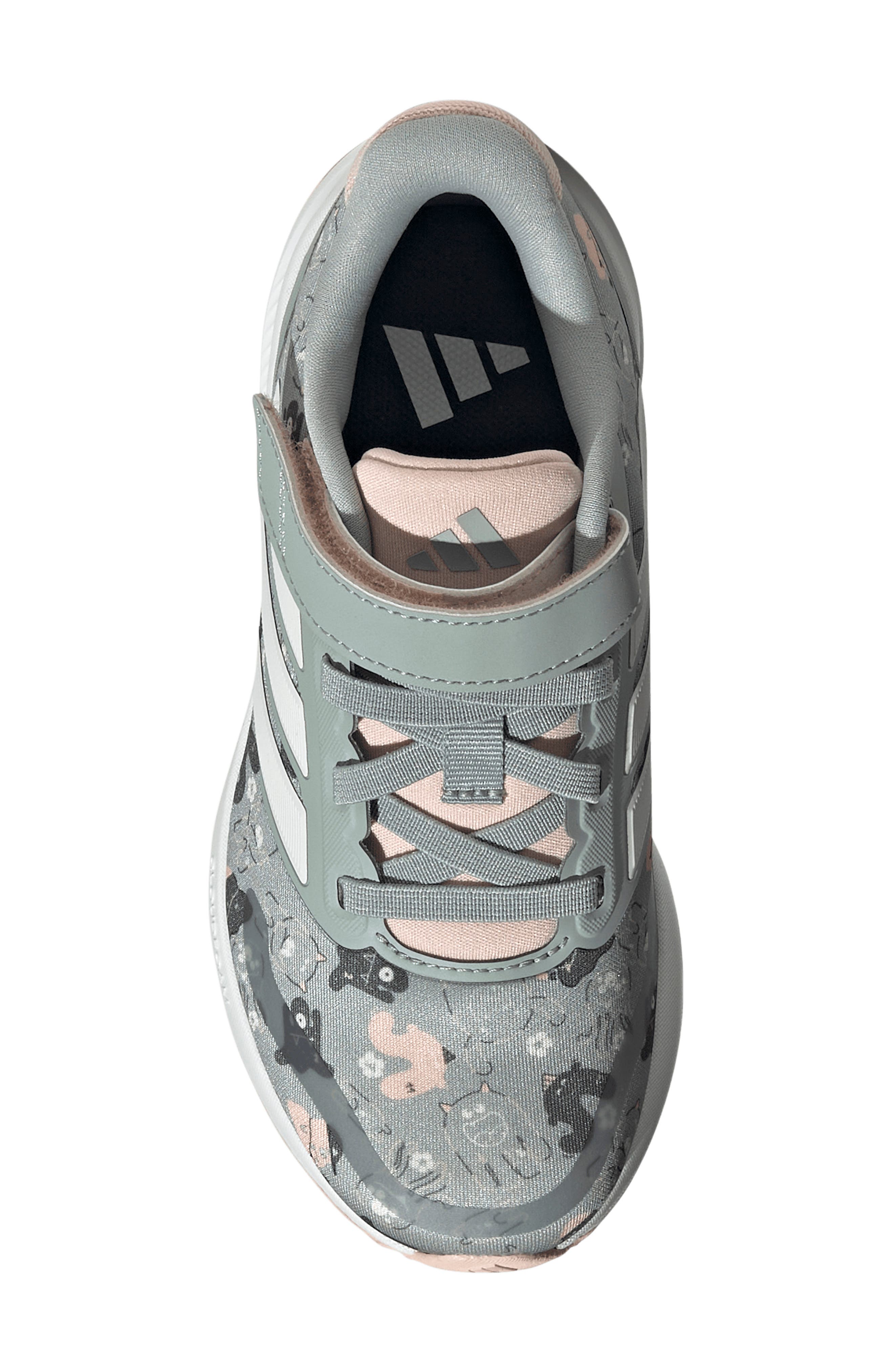 adidas Kids' Runfalcon 5 Sneaker, Alternate, color, Sage/ Off White/ Blush