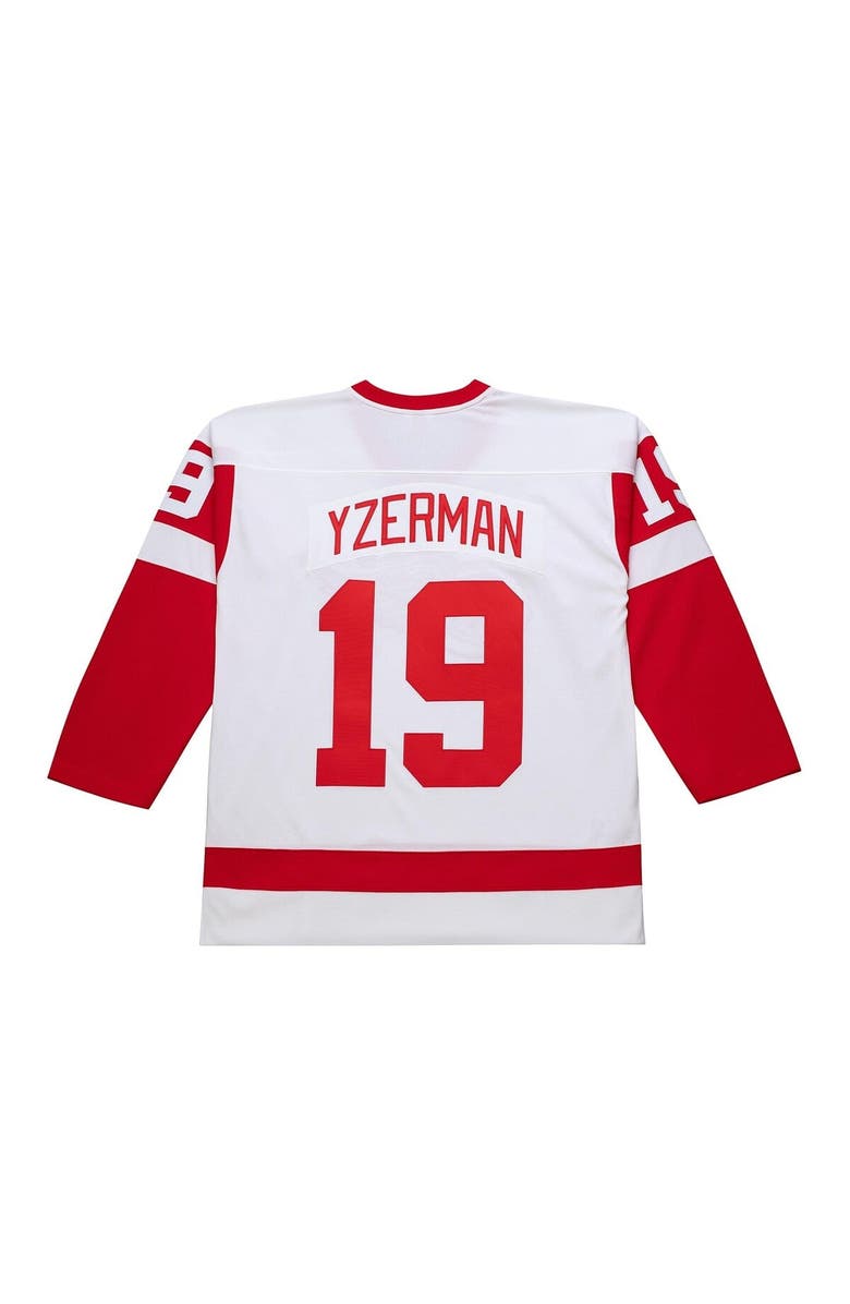 Mitchell & Ness Men's Mitchell & Ness Steve Yzerman White Detroit Red Wings Power Play Jersey, Alternate, color, White