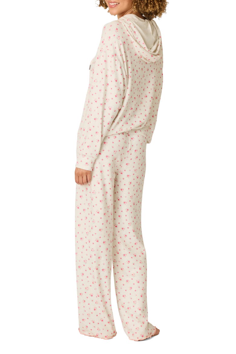 Romantic Rose 2-Piece Pajama Set, Alternate, color, H CLOUD