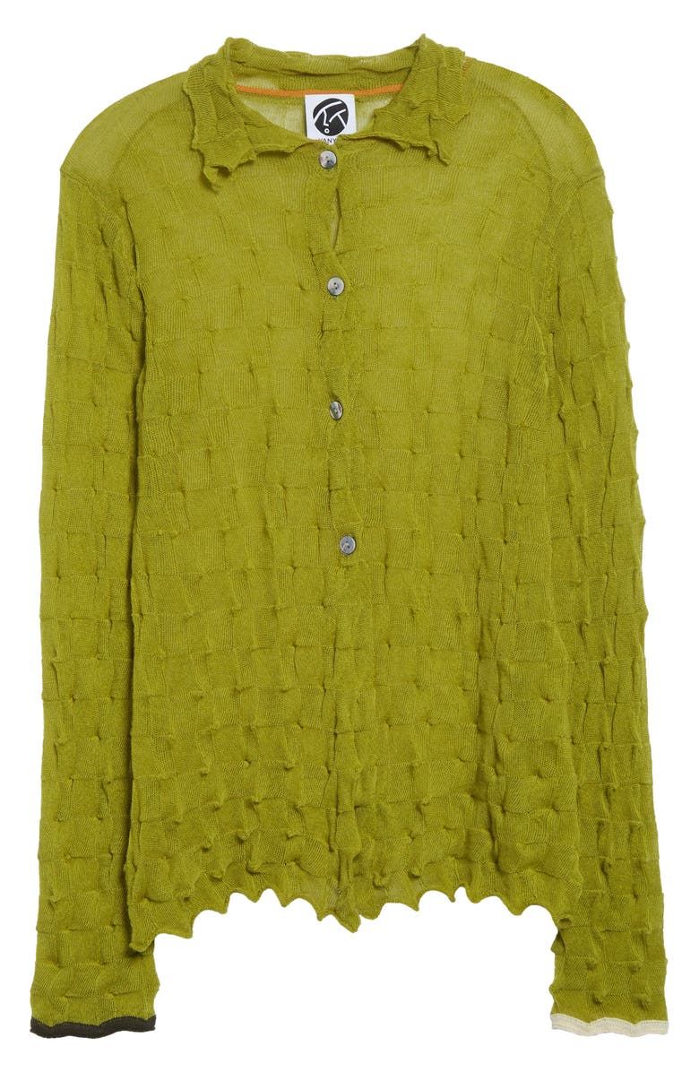 YanYan Borlor Wool Cardigan, Alternate, color, Green