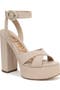 Savannah Ankle Strap Platform Sandal