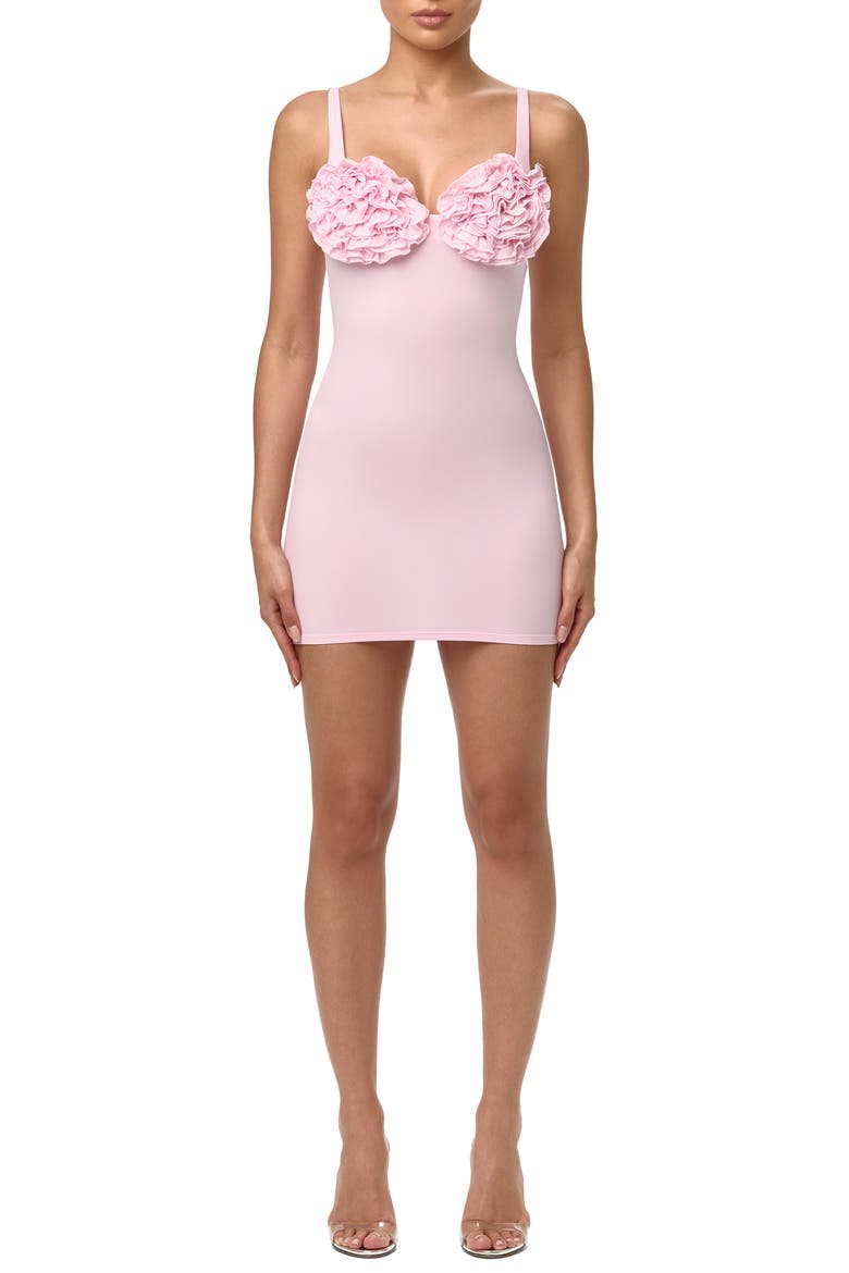 Rose Minidress, Main, color, COTTON CANDY