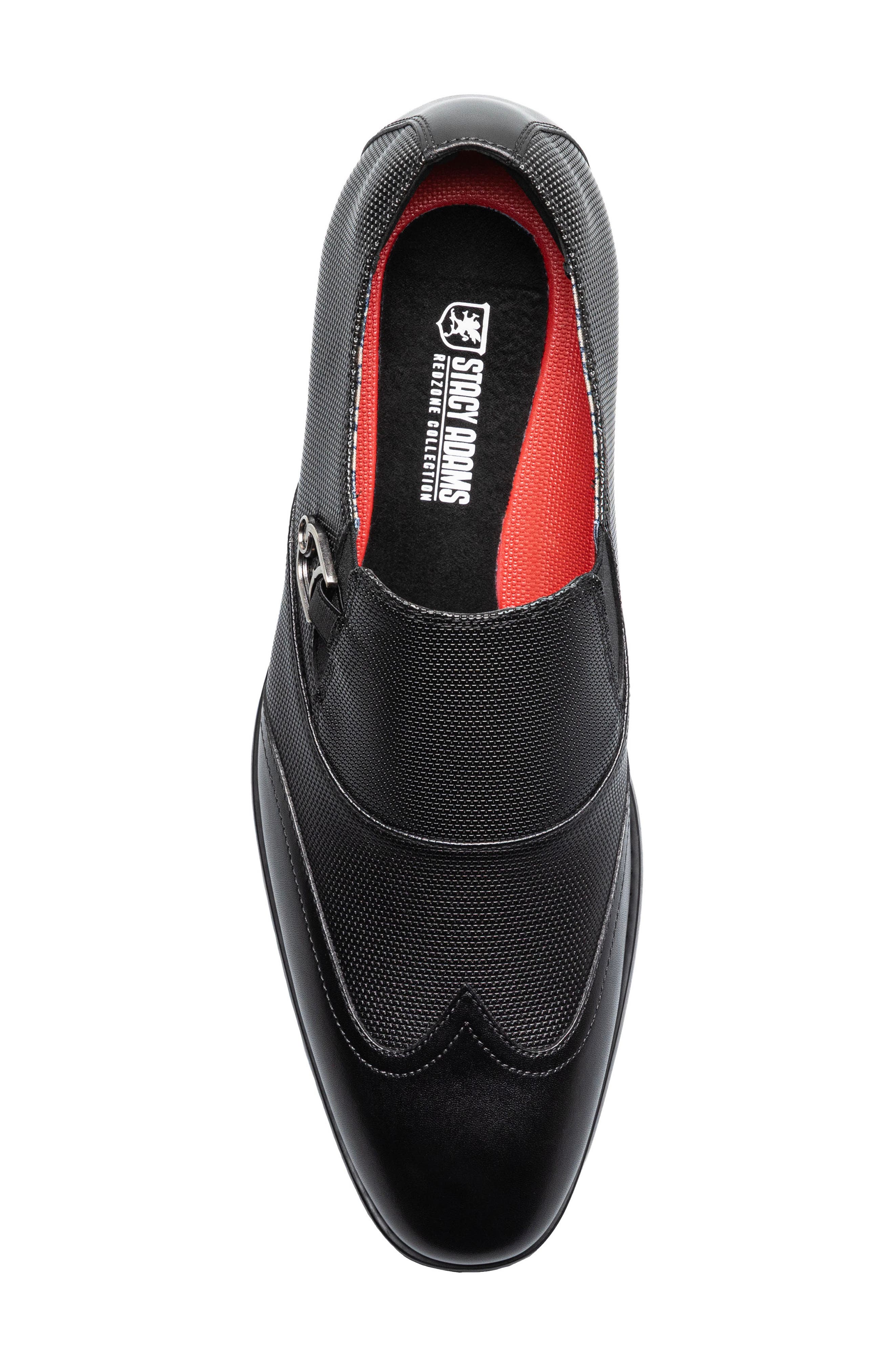 Stacy Adams Lockwood Cap Toe Loafer, Alternate, color, Black