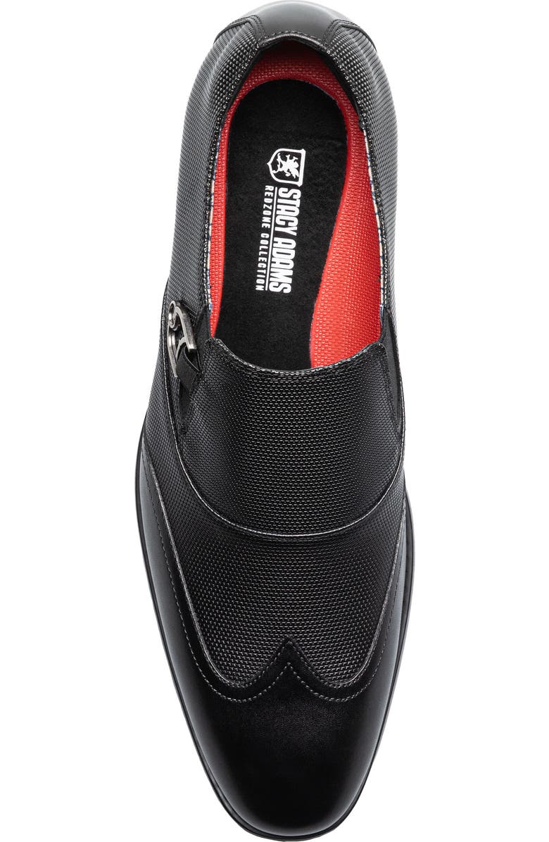 Stacy Adams Lockwood Cap Toe Loafer, Alternate, color, Black
