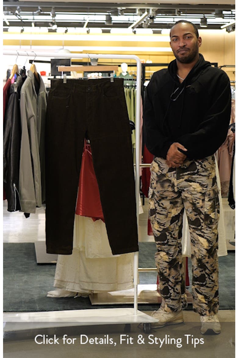 Regular Fit Straight Leg Corduroy Pants video