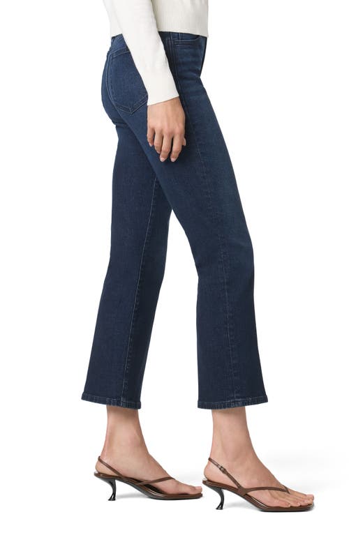 Joe's High Waist Crop Bootcut Jeans In Blue