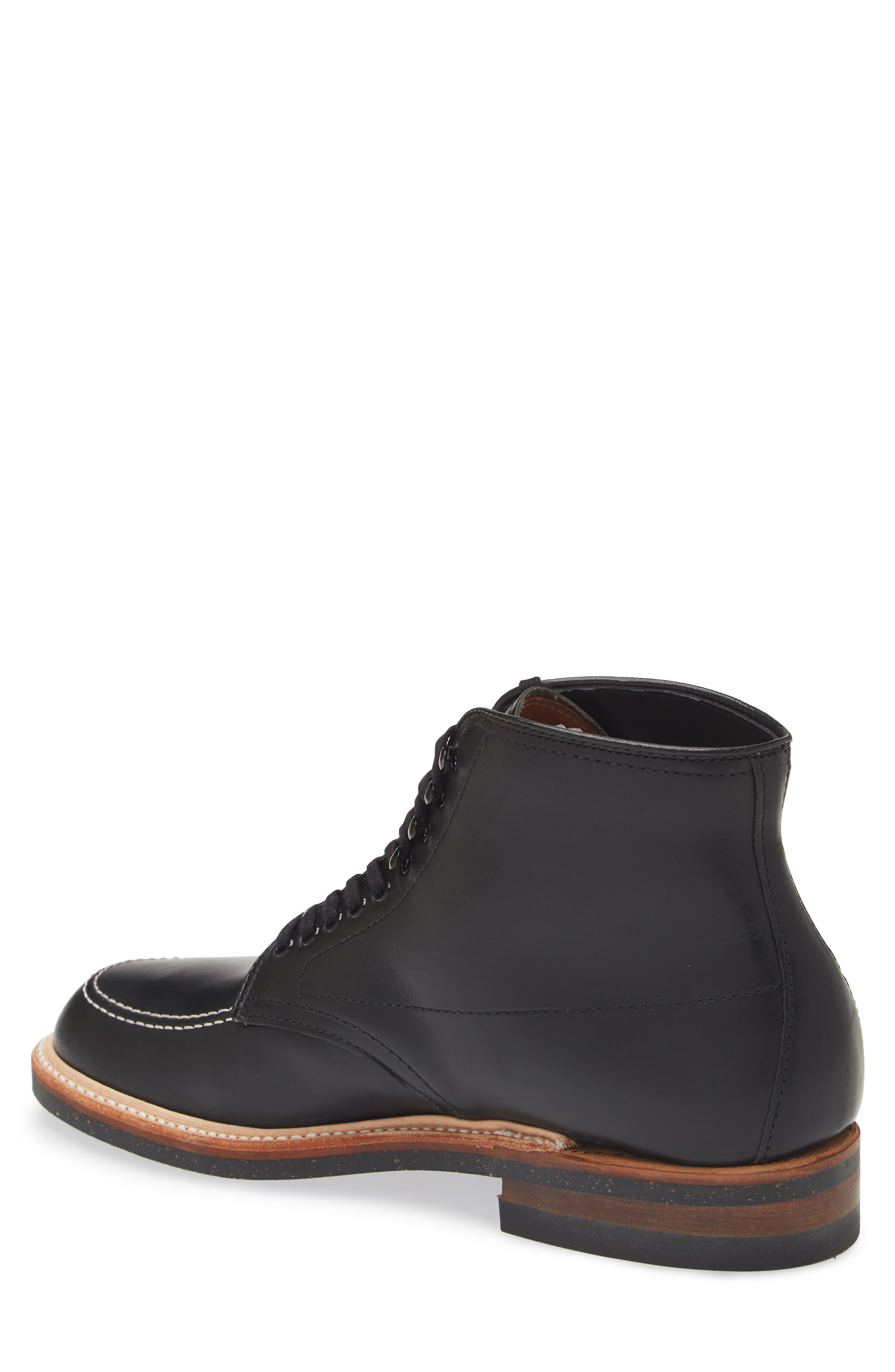 Alden Leather Workboot, Alternate, color, Black