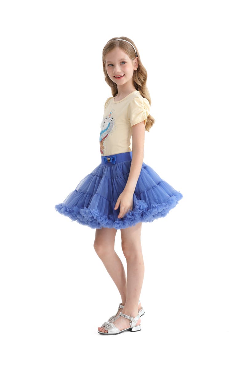 Mimi Tutu Unicorn T-Shirt, Alternate, color, Yellow