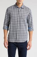 Tommy Bahama Beach Comber Plaid Twill Sport Shirt