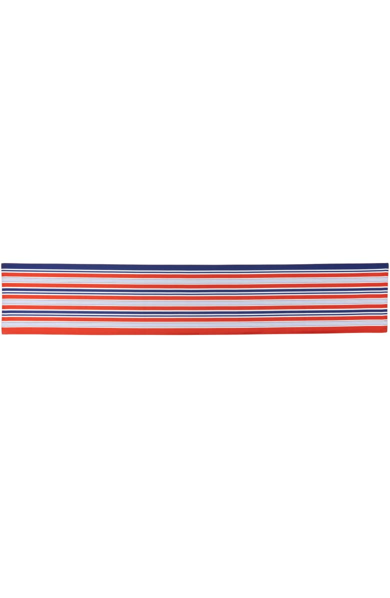 Northlight Americana Striped Table Runner - Red White and Blue - 6', Main, color, Blue