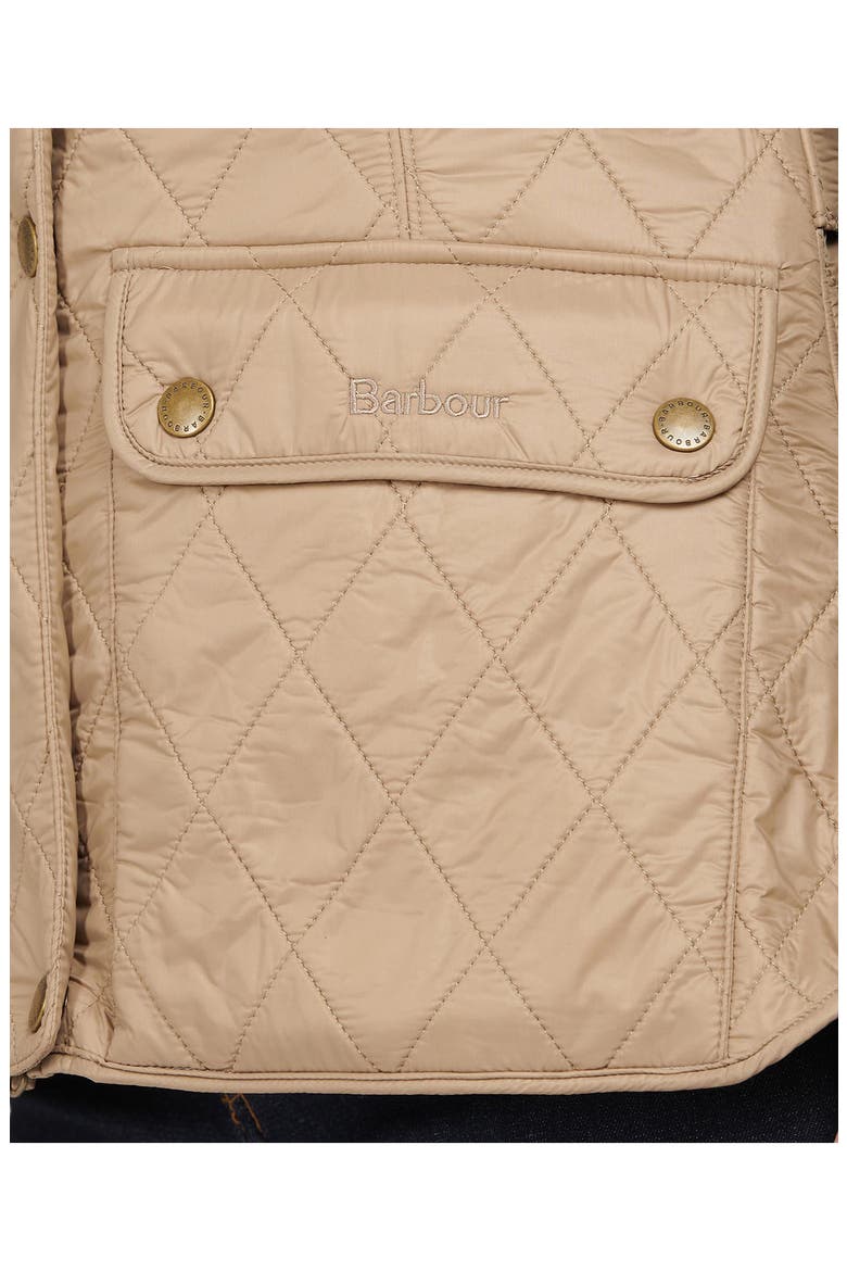 Wray Fleece Lined Nylon Vest, Alternate, color, LIGHT TRENCH