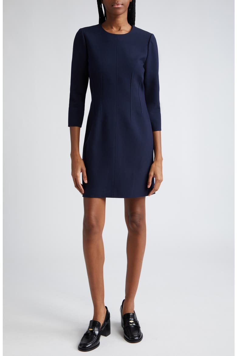 Hayek Minidress, Main, color, NAVY