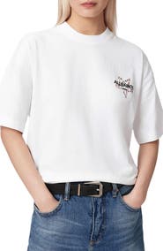 AllSaints Pentacle Etta Logo Graphic T-Shirt