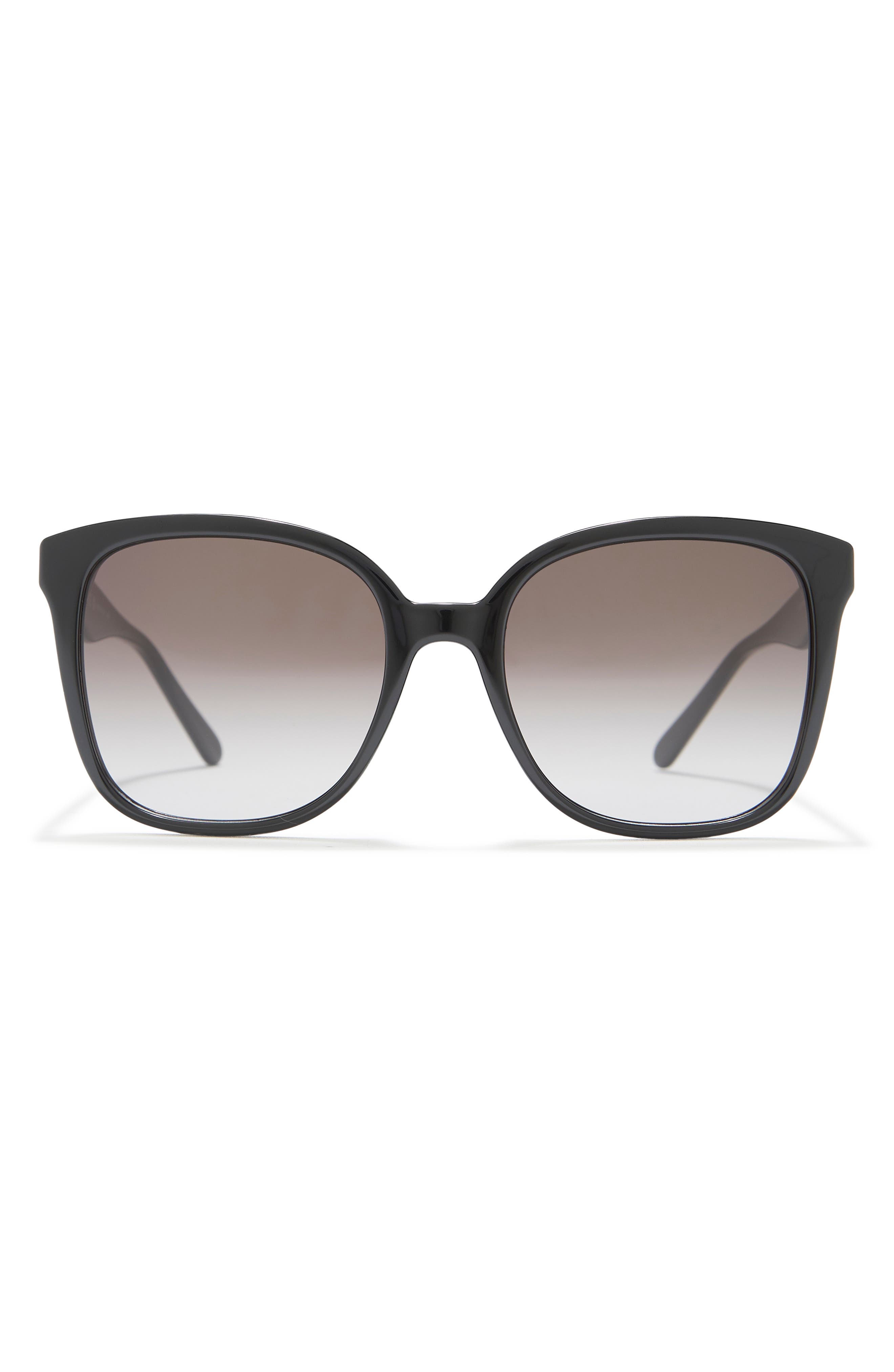 FERRAGAMO 56mm Square Sunglasses