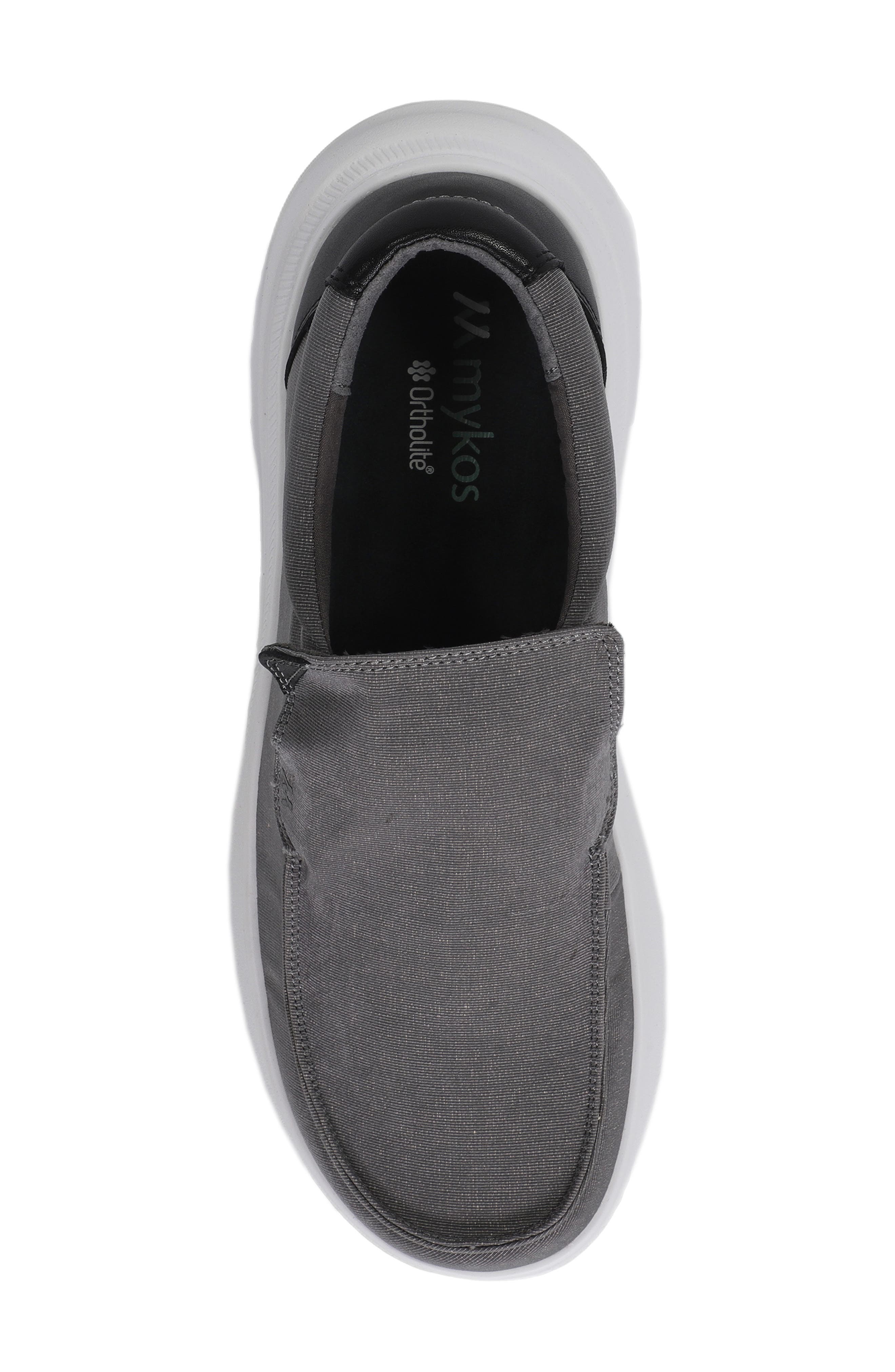 Mykos Lee Slip-On Sneaker, Alternate, color, Charcoal