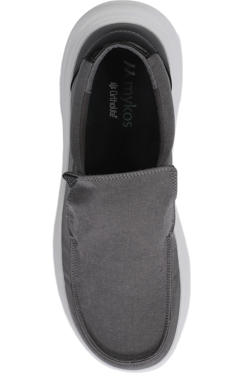 Mykos Lee Slip-On Sneaker, Alternate, color, Charcoal