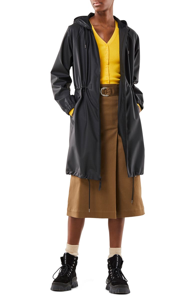 Rains Long Rain Jacket, Main, color, 