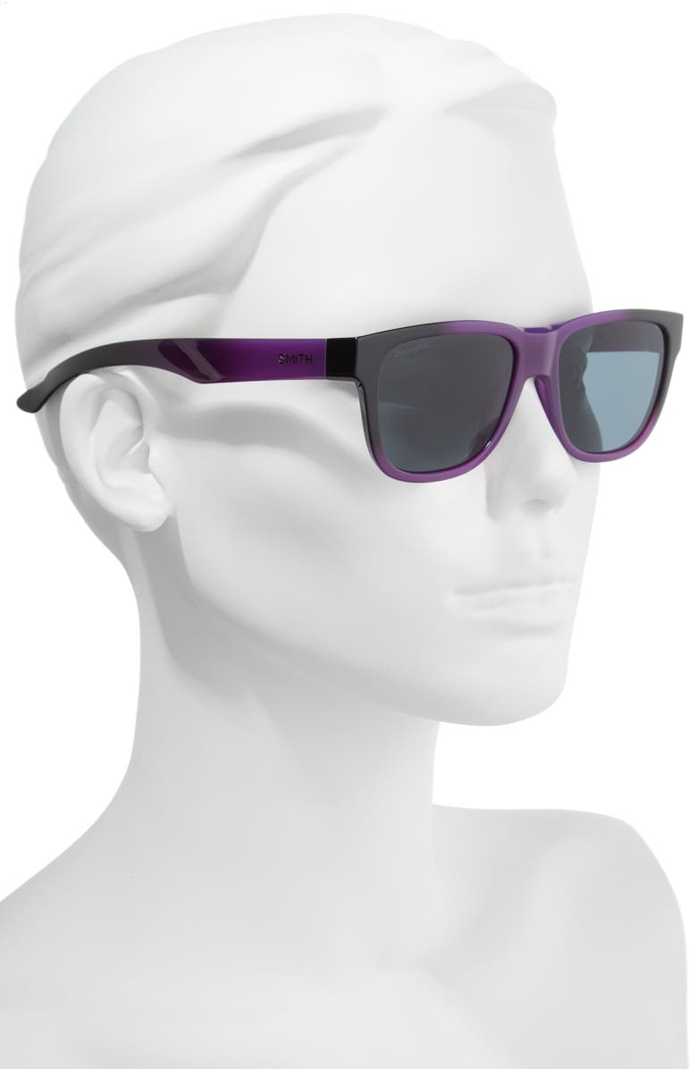 Smith Lowdown Slim 2 53mm ChromaPop<sup>™</sup> Square Sunglasses, Alternate, color, 