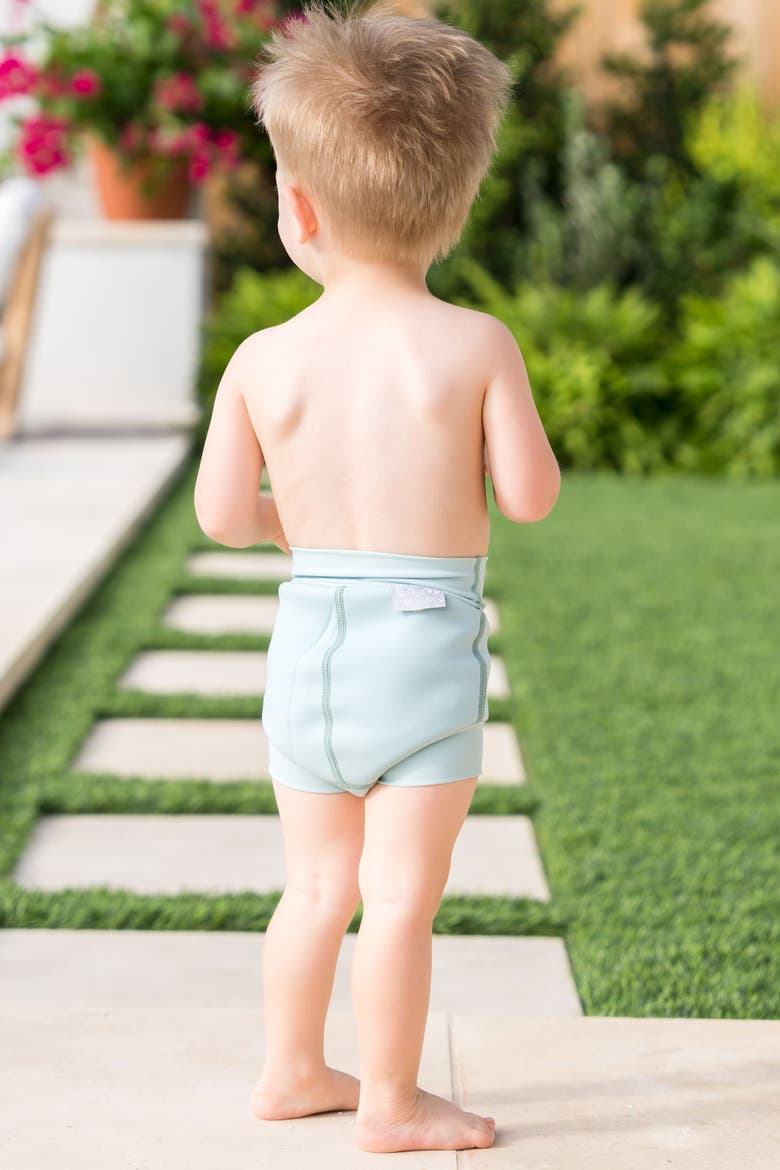 Happy Nappy Duo Reusable Double Swim Diaper, Alternate, color, Pistachio