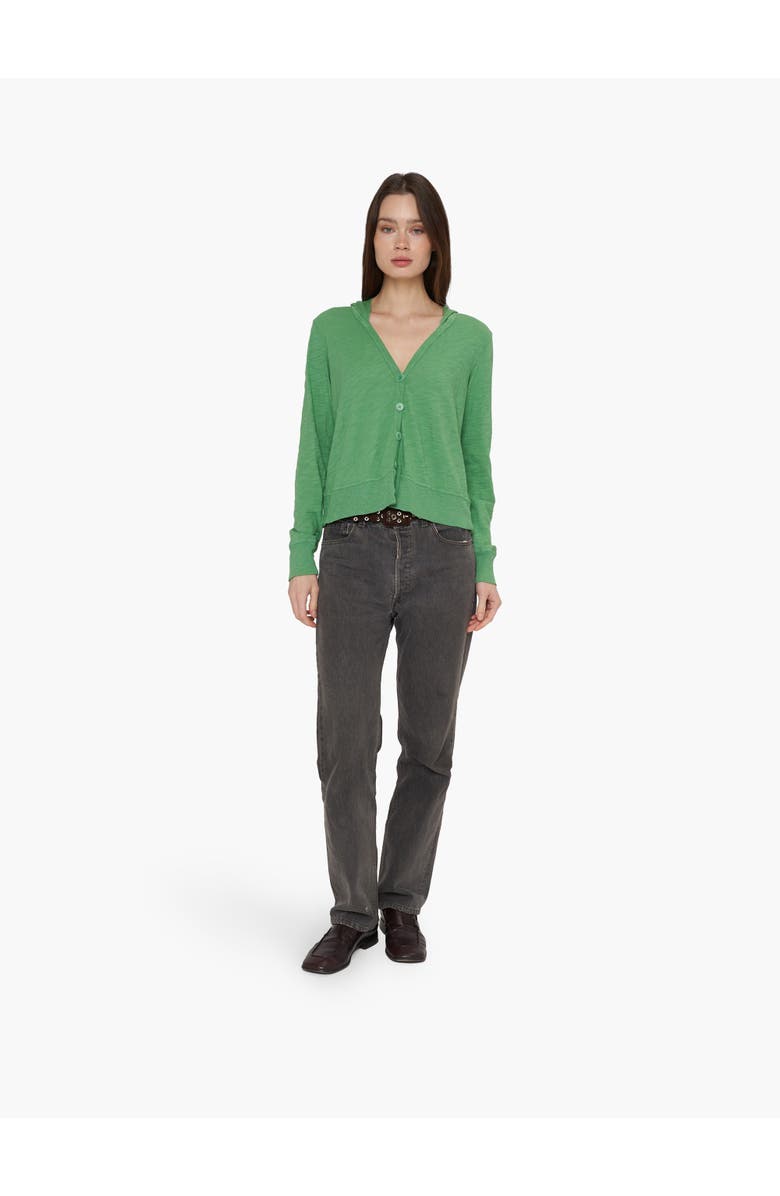 WILT Clothing Baby Hoodie Cardie, Alternate, color, Grey Heather