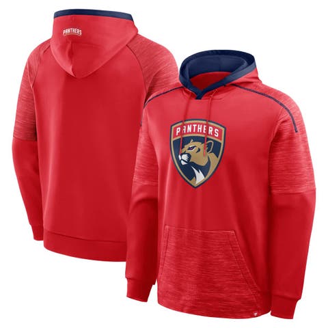 Men
s Fanatics Red Florida Panthers Goaltender Defender Pullover Hoodie