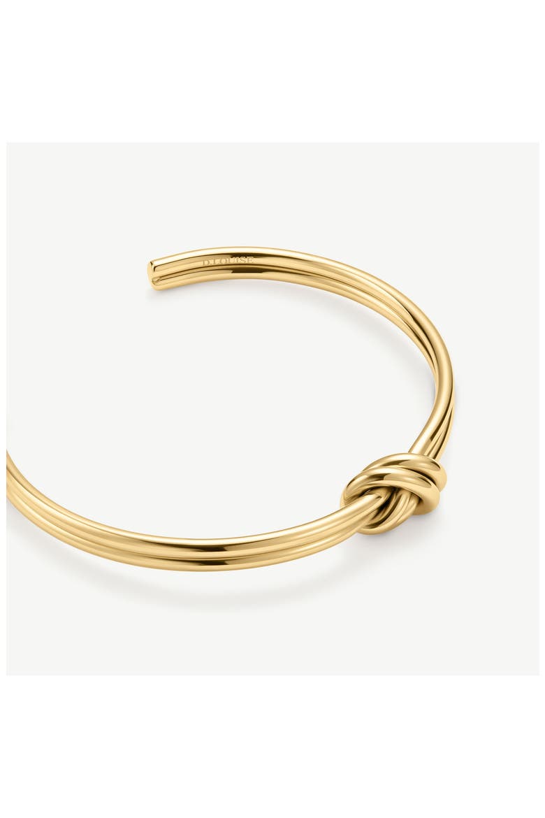 Knots Cuff Bracelet, Alternate, color, GOLD
