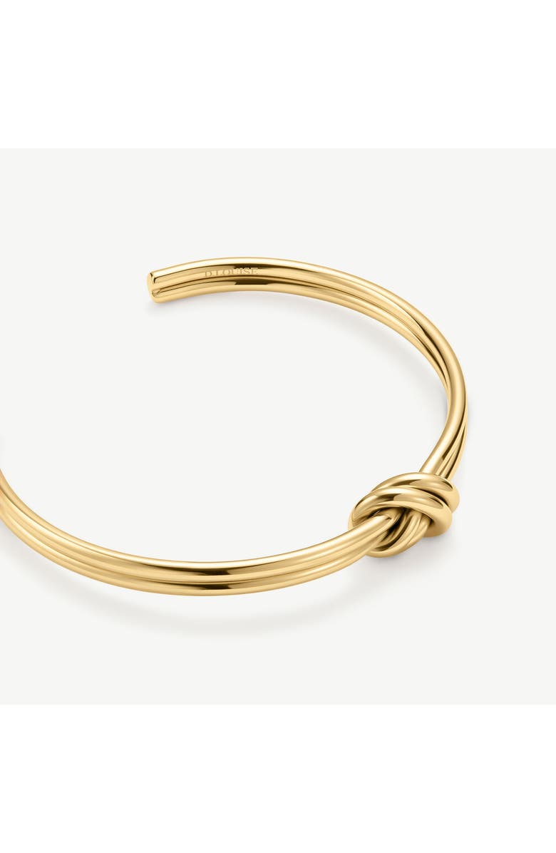 D.LOUISE Knots Cuff Bracelet, Alternate, color, Gold