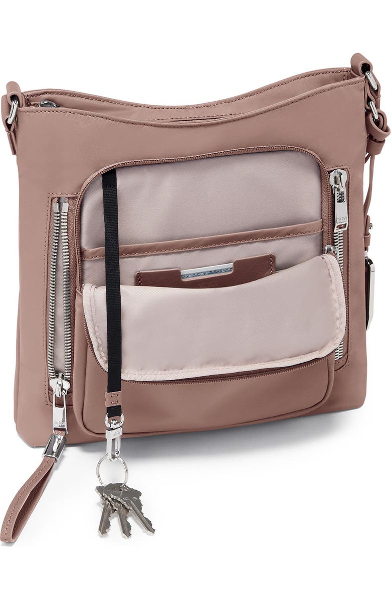 TUMI Tyler Crossbody Bag, Alternate, color, Light Mauve