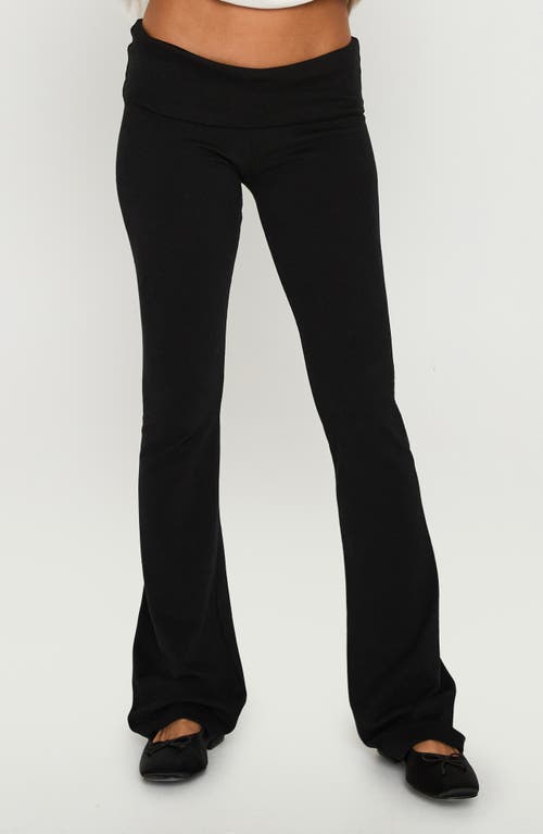 Princess Polly Movement Flare Leg Yoga Pants In Black