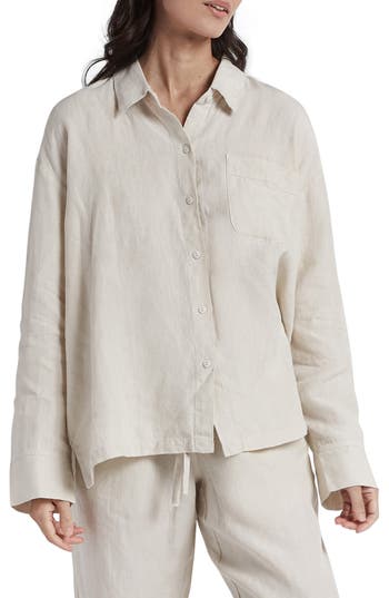 Parachute Linen Shirt In White