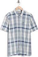 Barbour Grassbeach Plaid Short Sleeve Cotton Button-Up Shirt