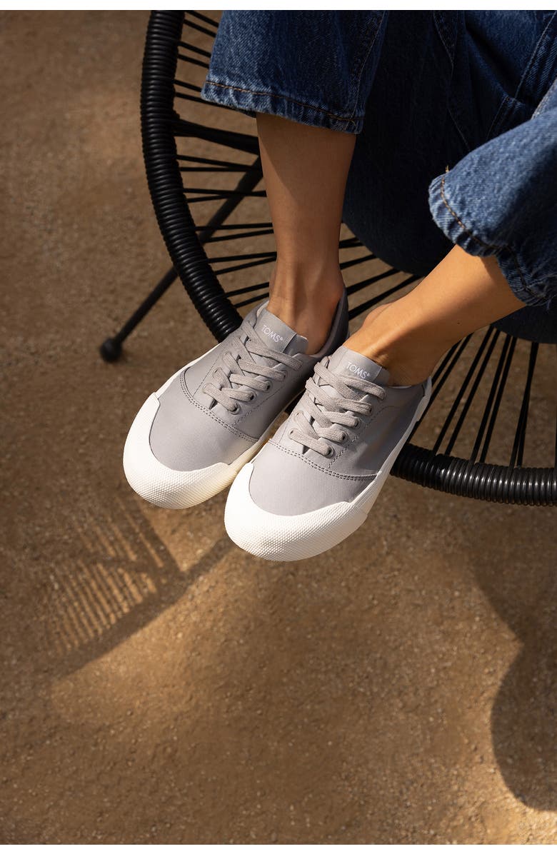 TOMS Fenix Canvas Lace-Up Sneaker, Alternate, color,