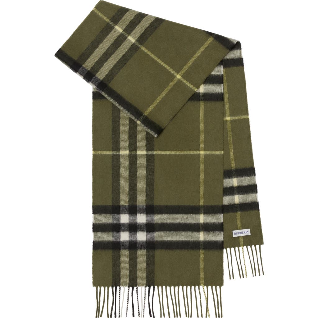 BURBERRY BURBERRY CHECK CASHMERE SCARF