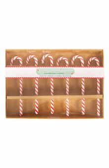 Design Imports Set of 6 Candy Cane Swizzle Sticks