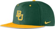 Nike Men's Nike Green Baylor Bears 2025 On-Field True Performance Baseball Fitted Hat