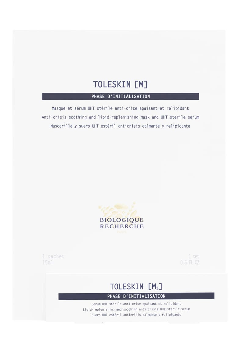 Toleskin [M] Soothing & Lipid-Replenishing Mask & Serum Set, Main, color, NO COLOR