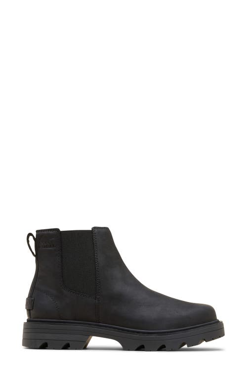 Sorel Revel Road Waterproof Chelsea Boot In Black