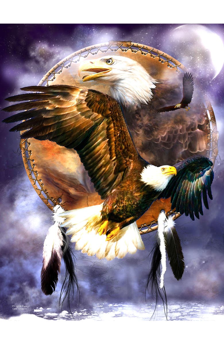 Sunsout Spirit Eagle 500 piece Jigsaw Puzzle for Adults, Alternate, color, Multicolor