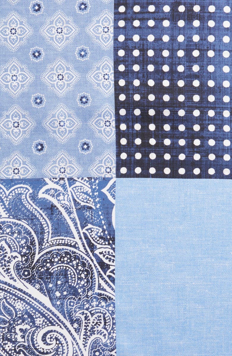 Nordstrom Silk Pocket Square, Alternate, color, 
