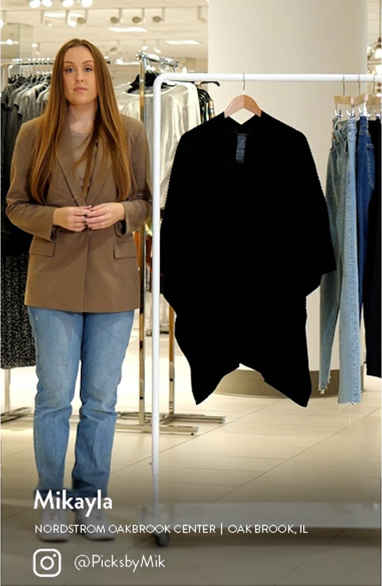 Traveling Rib Ruana, sales video thumbnail