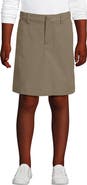 Lands' End School Uniform Girls Active Chino Skort Top of the Knee