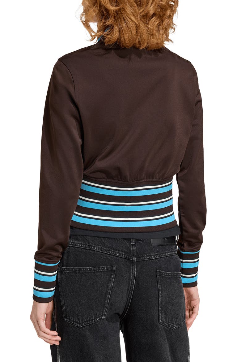 Vintage Track Jacket, Alternate, color, AURORA COFFEE/