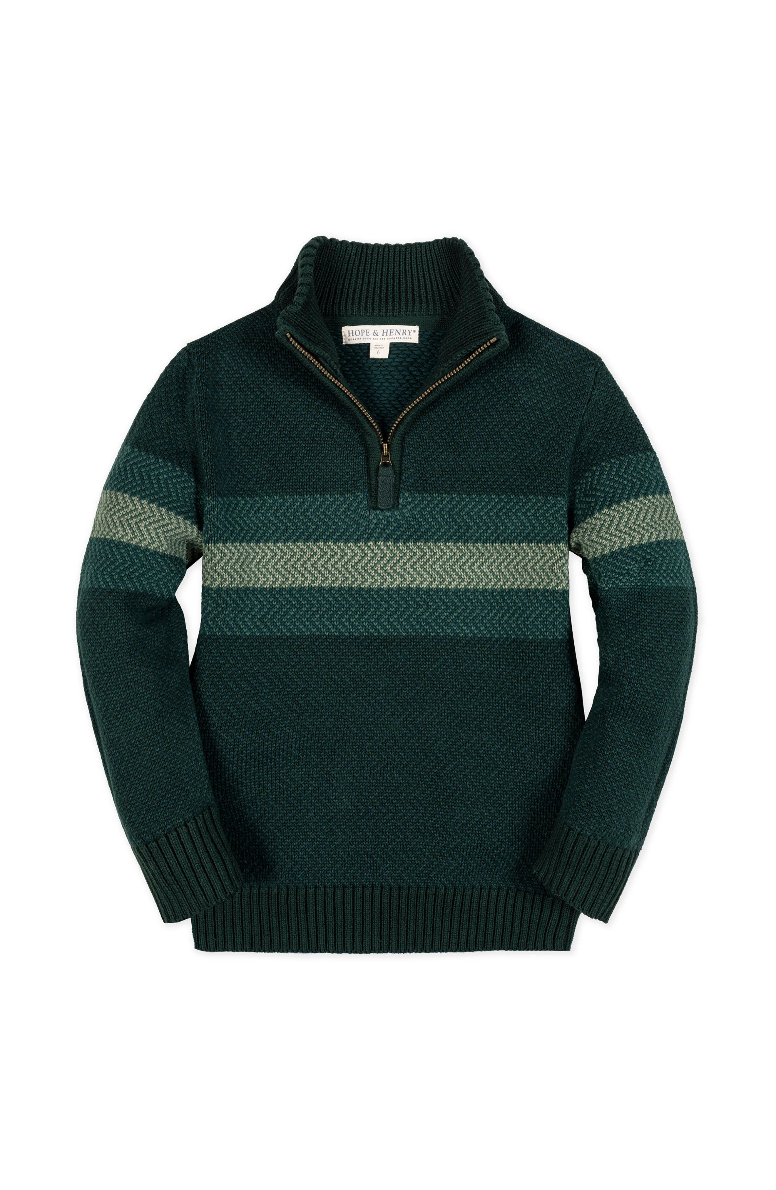 selected Pine Chevron Chest Stripe