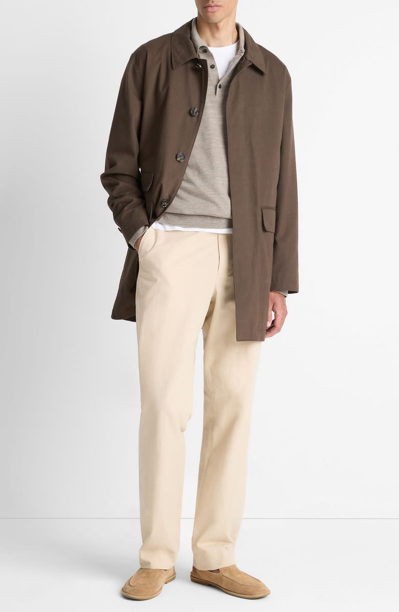 Vince Lightweight Car Coat, Alternate, color, Downtown
