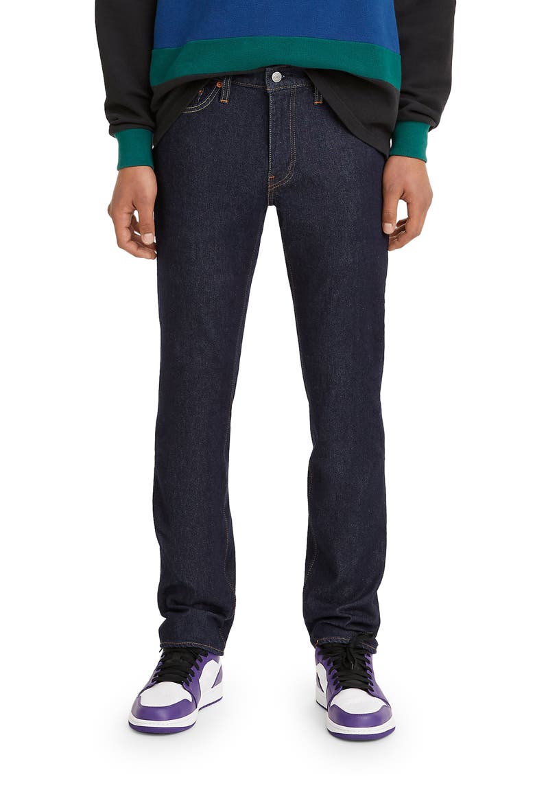 511™ Slim Fit Jeans, Main, color, MID KNIGHT RINSE ADV