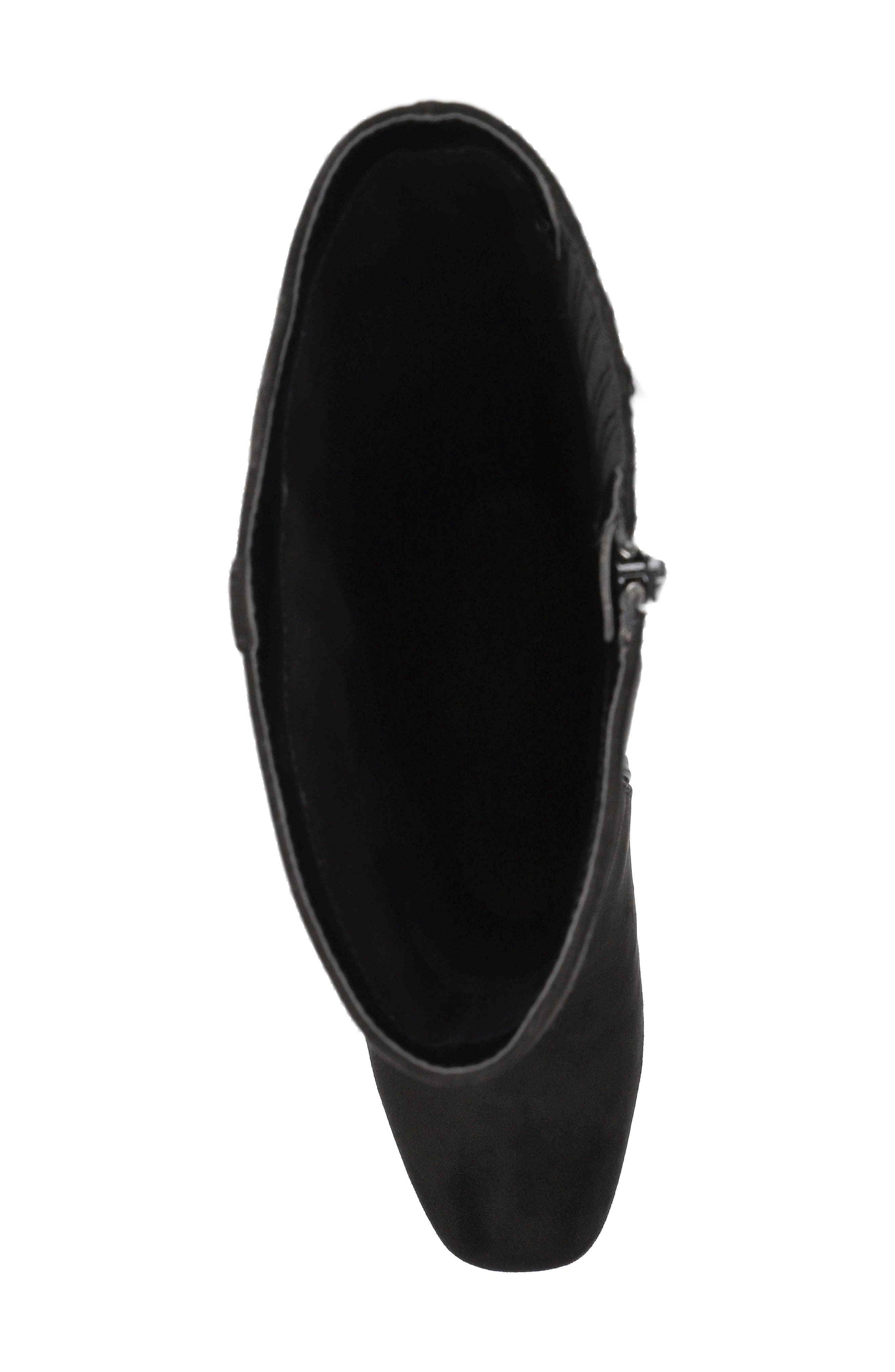 Oleander Knee High Boot, Alternate, color, BLACK SUEDE