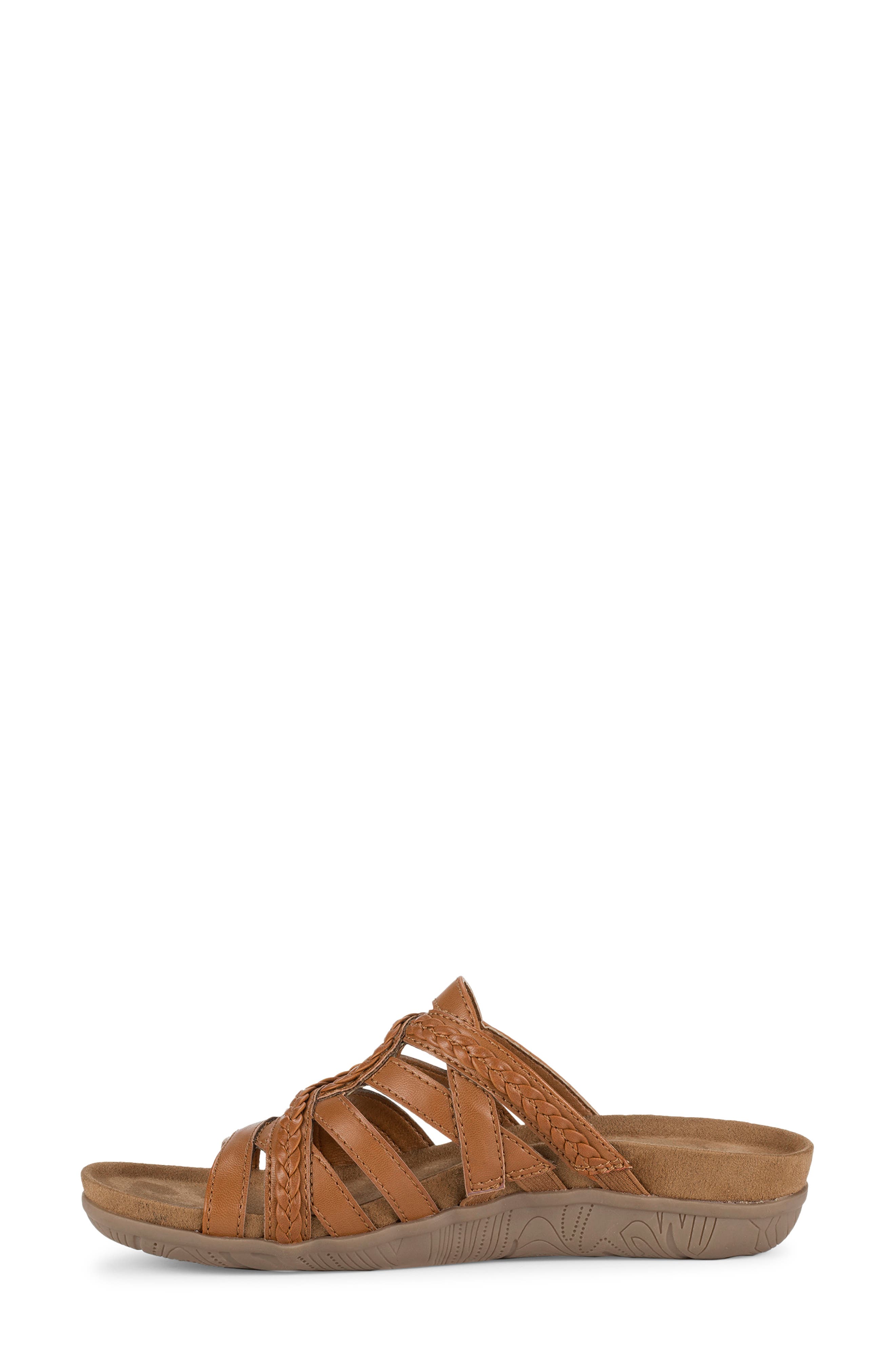 BARETRAPS Joneva Slide Sandal, Alternate, color, Dark Caramel